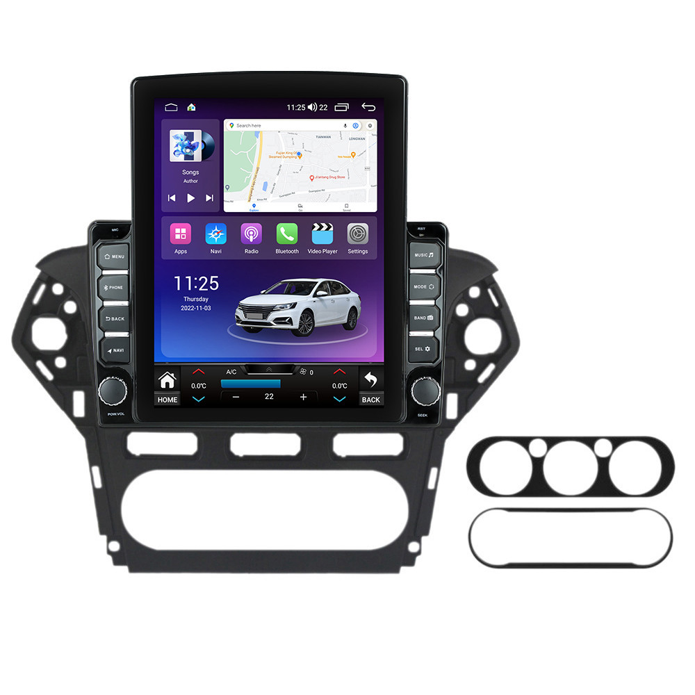 Navigatie dedicata cu Android Ford Mondeo IV 2011 - 2014 fara navigatie originala, 4GB RAM, Radio GPS Dual Zone, Touchscreen IPS 9.7" HD tip Tesla, Internet Wi-Fi si slot SIM 4G, Bluetooth, MirrorLink, USB