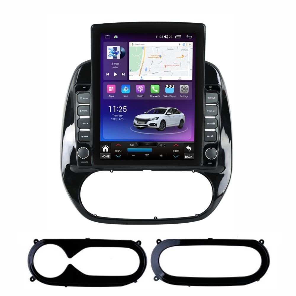 Navigatie dedicata cu Android Renault Captur I 2013 - 2020, 4GB RAM, Radio GPS Dual Zone, Touchscreen IPS 9.7" HD tip Tesla, Internet Wi-Fi si slot SIM 4G, Bluetooth, MirrorLink, USB