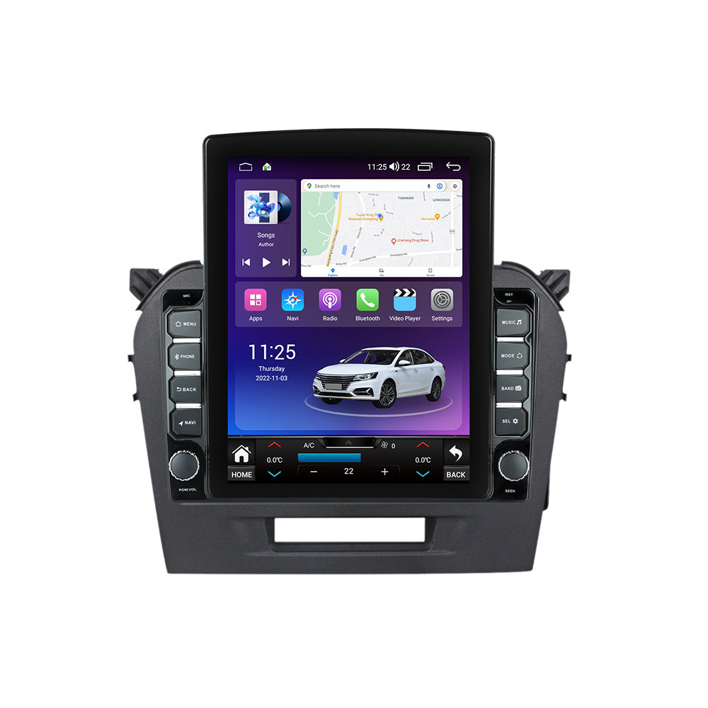 Navigatie dedicata cu Android Suzuki Vitara dupa 2015, 4GB RAM, Radio GPS Dual Zone, Touchscreen IPS 9.7" HD tip Tesla, Internet Wi-Fi si slot SIM 4G, Bluetooth, MirrorLink, USB