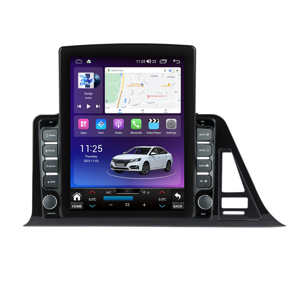 Navigatie dedicata cu Android Toyota C-HR dupa 2016, 4GB RAM, Radio GPS Dual Zone, Touchscreen IPS 9.7" HD tip Tesla, Internet Wi-Fi si slot SIM 4G, Bluetooth, MirrorLink, USB