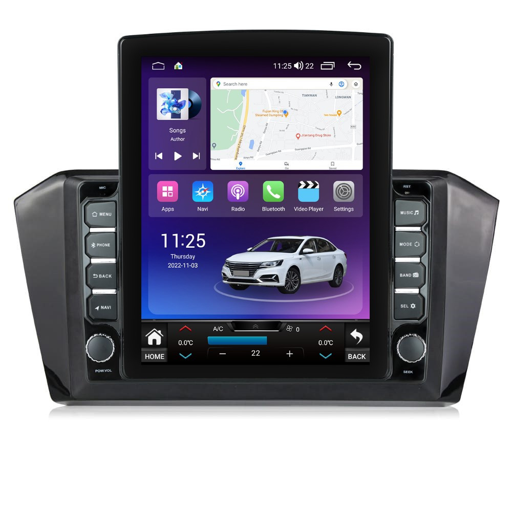 Navigatie dedicata cu Android VW Passat B8 dupa 2015, 4GB RAM, Radio GPS Dual Zone, Touchscreen IPS 9.7" HD tip Tesla, Internet Wi-Fi si slot SIM 4G, Bluetooth, MirrorLink, USB