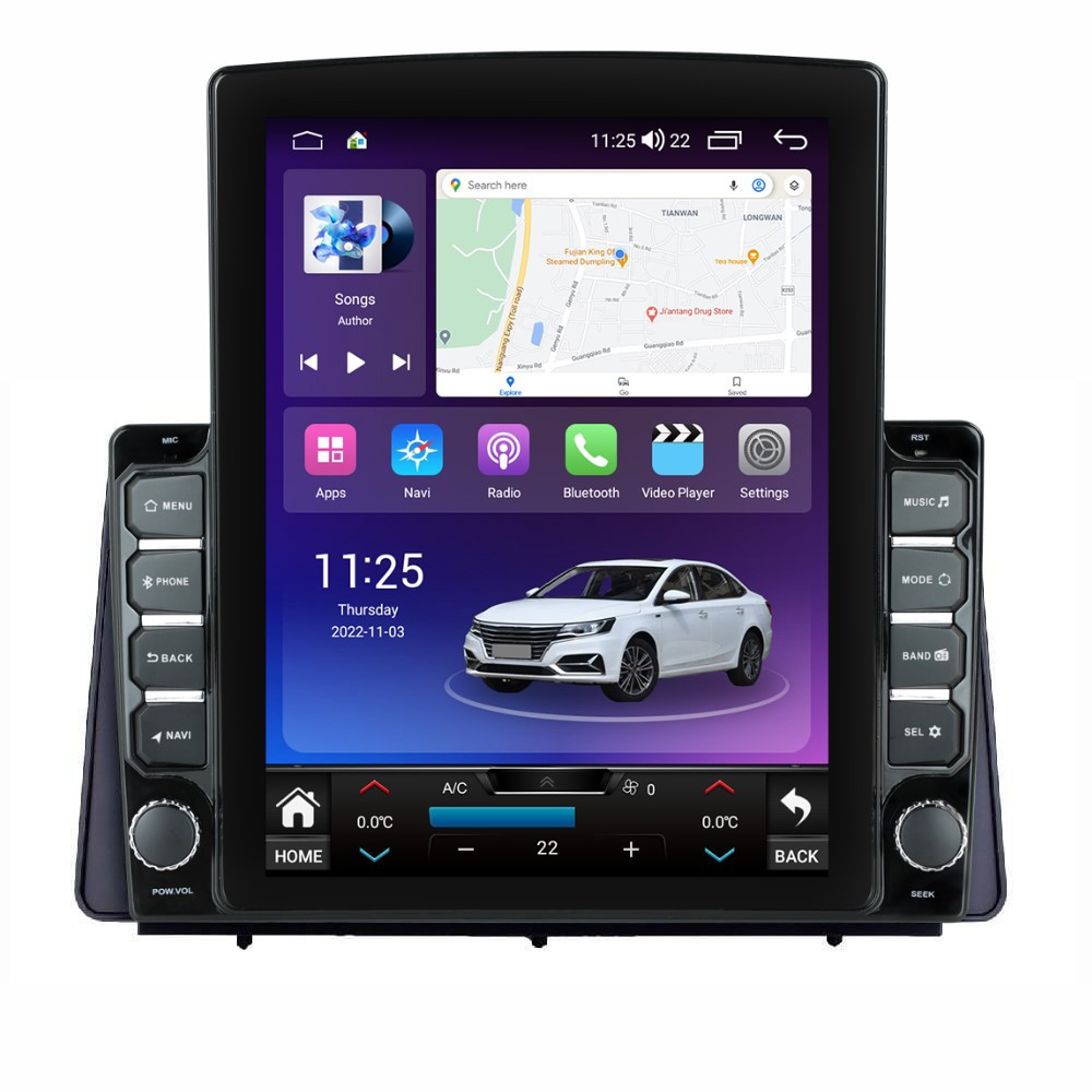 Navigatie dedicata cu Android Ford Focus IV dupa 2018, 4GB RAM, Radio GPS Dual Zone, Touchscreen IPS 9.7" HD tip Tesla, Internet Wi-Fi si slot SIM 4G, Bluetooth, MirrorLink, USB