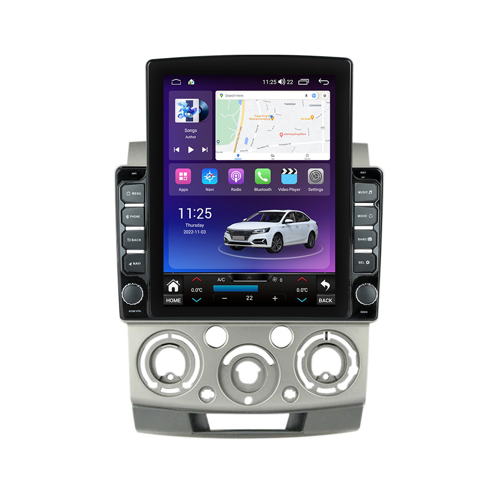 Navigatie dedicata cu Android Mazda BT-50 2005 - 2011, 4GB RAM, Radio GPS Dual Zone, Touchscreen IPS 9.7" HD tip Tesla, Internet Wi-Fi si slot SIM 4G, Bluetooth, MirrorLink, USB