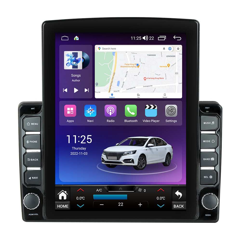 Navigatie dedicata cu Android Hyundai i40 2012 - 2020, 4GB RAM, Radio GPS Dual Zone, Touchscreen IPS 9.7" HD tip Tesla, Internet Wi-Fi si slot SIM 4G, Bluetooth, MirrorLink, USB