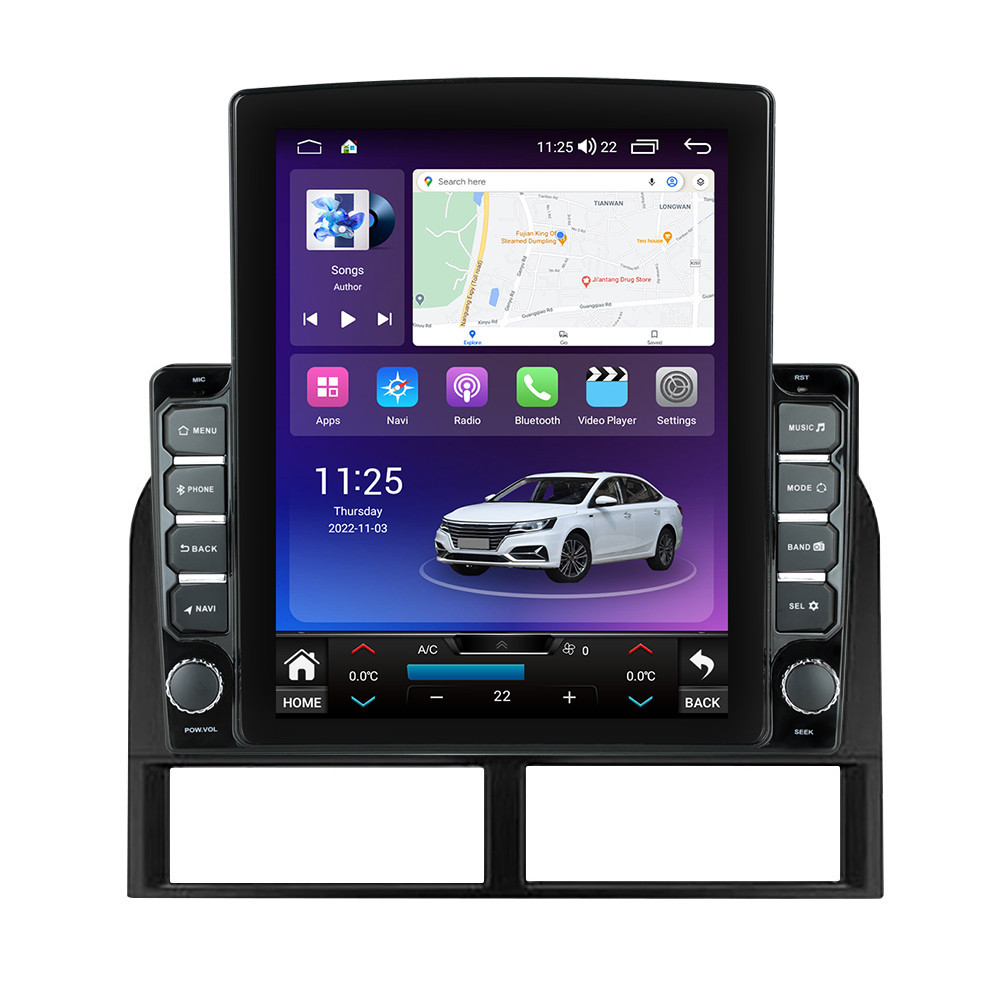 Navigatie dedicata cu Android Jeep Grand Cherokee II 1998 - 2005, 4GB RAM, Radio GPS Dual Zone, Touchscreen IPS 9.7" HD tip Tesla, Internet Wi-Fi si slot SIM 4G, Bluetooth, MirrorLink, USB