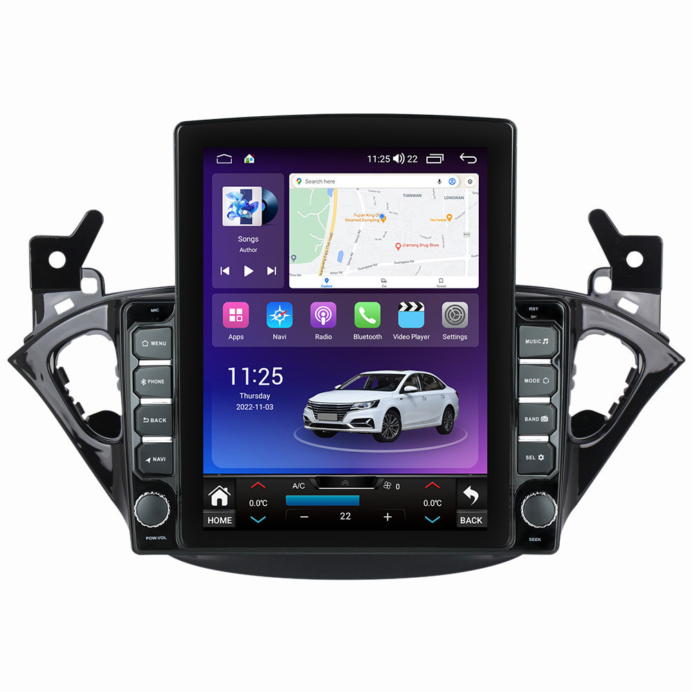 Navigatie dedicata cu Android Opel Adam 2012 - 2016, 4GB RAM, Radio GPS Dual Zone, Touchscreen IPS 9.7" HD tip Tesla, Internet Wi-Fi si slot SIM 4G, Bluetooth, MirrorLink, USB