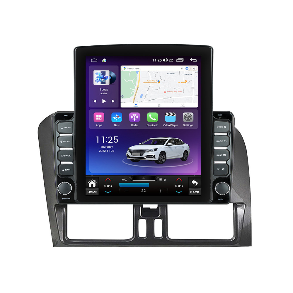 Navigatie dedicata cu Android Volvo XC60 I 2014 - 2017, 4GB RAM, Radio GPS Dual Zone, Touchscreen IPS 9.7" HD tip Tesla, Internet Wi-Fi si slot SIM 4G, Bluetooth, MirrorLink, USB