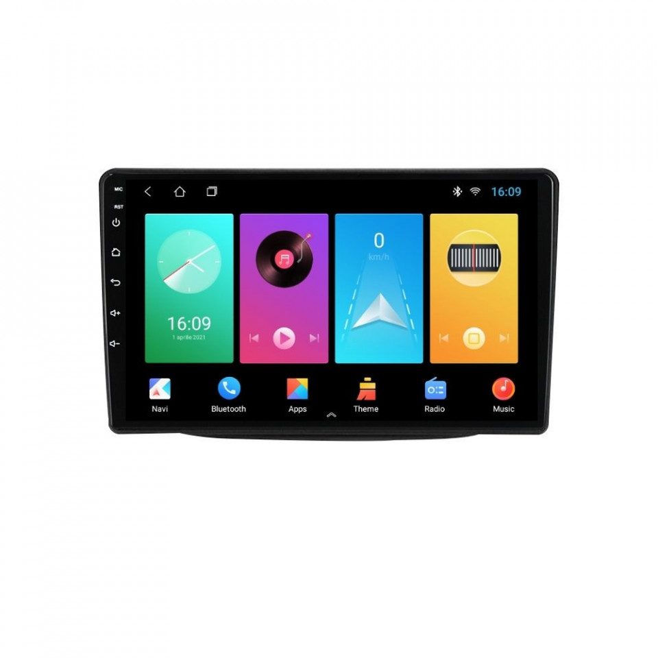 Navigatie dedicata cu Android Kia Sorento 2012 - 2015, 1GB RAM, Radio GPS Dual Zone, Display HD IPS 9" Touchscreen, Internet Wi-Fi, Bluetooth, MirrorLink, USB
