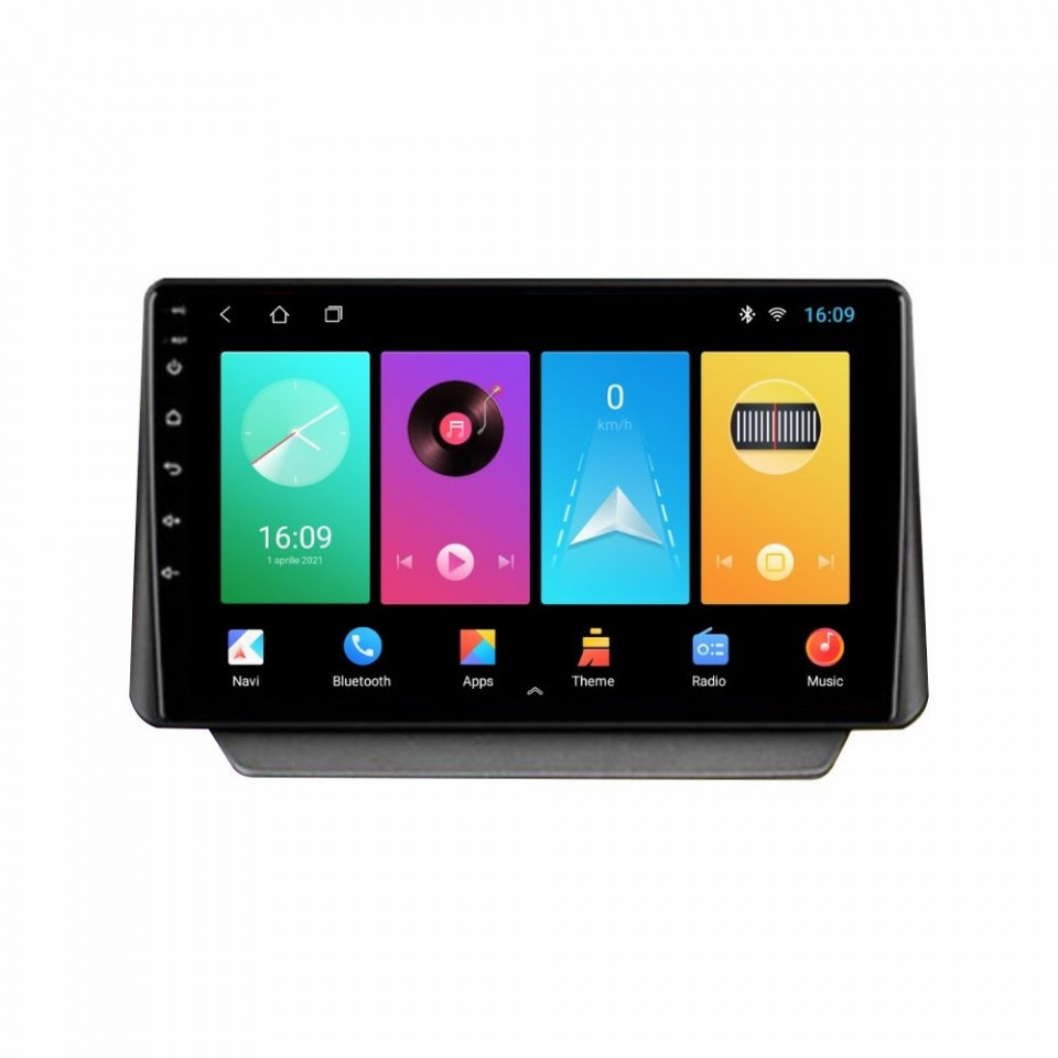 Navigatie dedicata cu Android Mazda 2 2014 - 2022 / CX-3 dupa 2015, 1GB RAM, Radio GPS Dual Zone, Display HD IPS 9" Touchscreen, Internet Wi-Fi, Bluetooth, MirrorLink, USB