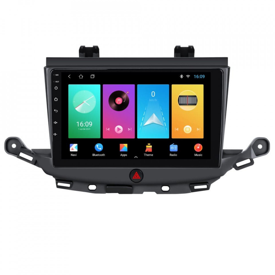 Navigatie dedicata cu Android Opel Astra K 2015 - 2021 sedan, 1GB RAM, Radio GPS Dual Zone, Display HD IPS 9" Touchscreen, Internet Wi-Fi, Bluetooth, MirrorLink, USB