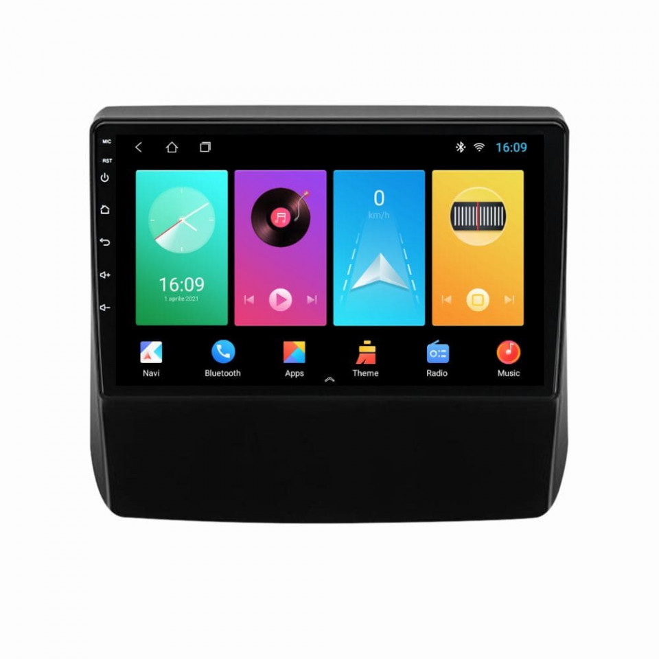 Navigatie dedicata cu Android Subaru Forester 2018 - 2021, 1GB RAM, Radio GPS Dual Zone, Display HD IPS 9" Touchscreen, Internet Wi-Fi, Bluetooth, MirrorLink, USB