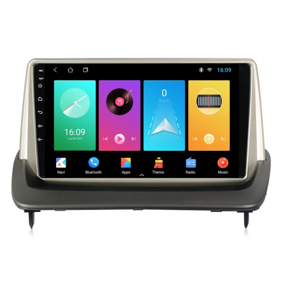 Navigatie dedicata cu Android Volvo C30 / C70 II / S40 II / V50 2004 - 2013, 1GB RAM, Radio GPS Dual Zone, Display HD IPS 9" Touchscreen, Internet Wi-Fi, Bluetooth, MirrorLink, USB