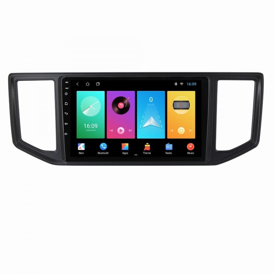 Navigatie dedicata cu Android VW Crafter dupa 2016, 1GB RAM, Radio GPS Dual Zone, Display HD IPS 10" Touchscreen, Internet Wi-Fi, Bluetooth, MirrorLink, USB