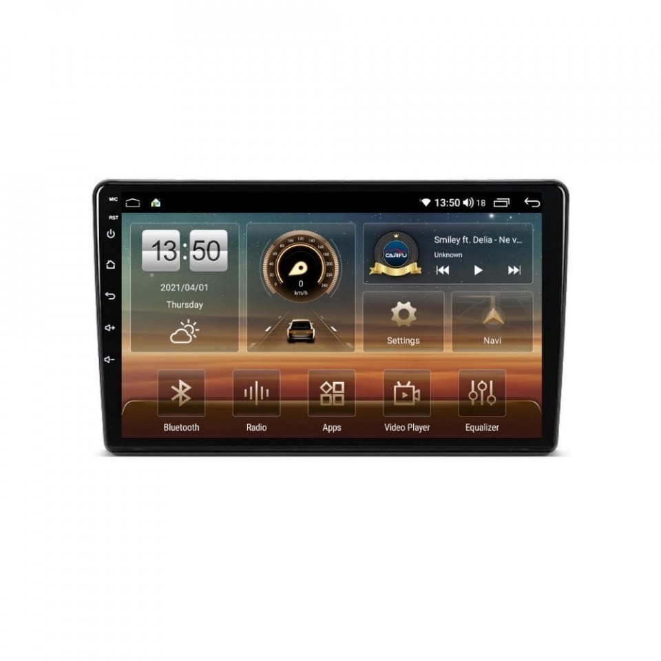 Navigatie dedicata cu Android Citroen Berlingo 2008 - 2018, 4GB RAM, Radio GPS Dual Zone, Display HD QLED 9" Touchscreen, Internet Wi-Fi si slot SIM 4G, Bluetooth, MirrorLink, USB