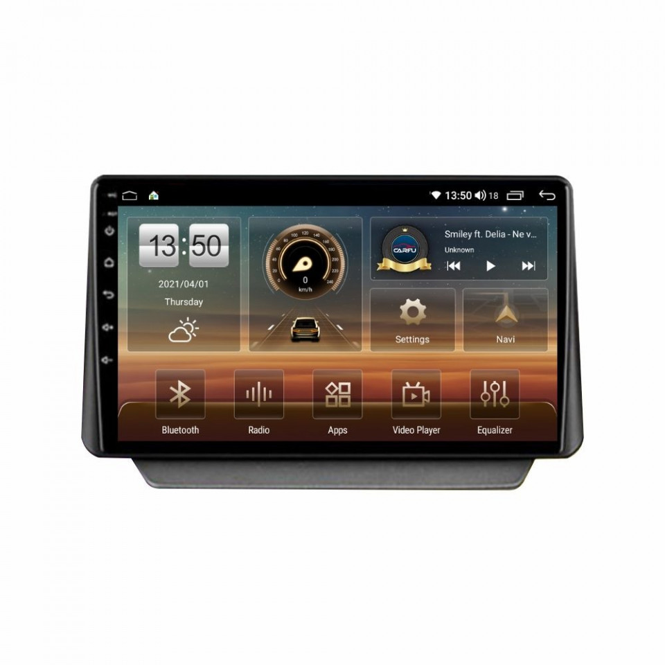 Navigatie dedicata cu Android Mazda 2 2014 - 2022 / CX-3 dupa 2015, 4GB RAM, Radio GPS Dual Zone, Display HD QLED 9" Touchscreen, Internet Wi-Fi si slot SIM 4G, Bluetooth, MirrorLink, USB
