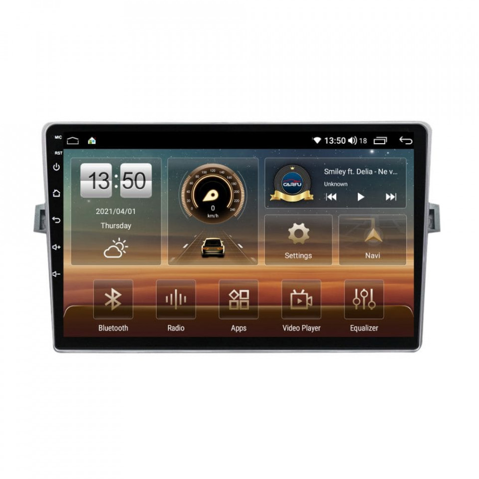 Navigatie dedicata cu Android Toyota Verso 2009 - 2018, 4GB RAM, Radio GPS Dual Zone, Display HD QLED 9" Touchscreen, Internet Wi-Fi si slot SIM 4G, Bluetooth, MirrorLink, USB