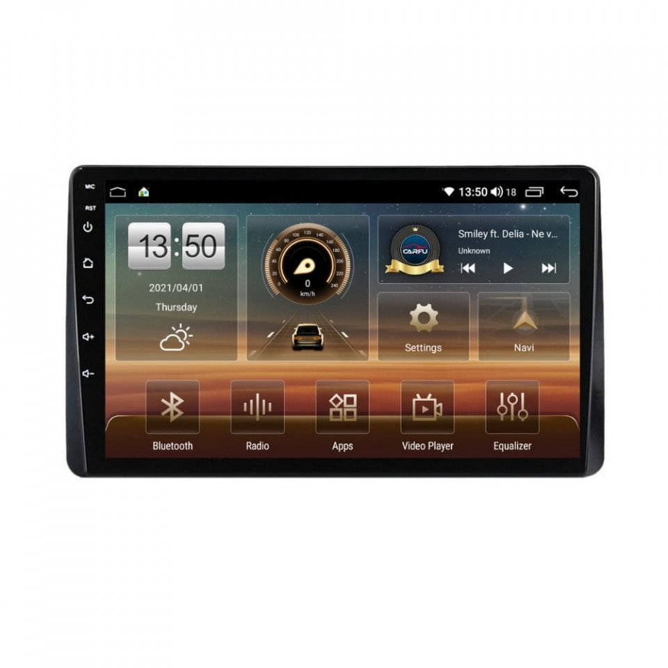 Navigatie dedicata cu Android Dacia Duster II 2018 - 2022, 6GB RAM, Radio GPS Dual Zone, Display HD QLED 10" Touchscreen, Internet Wi-Fi si slot SIM 4G, Bluetooth, MirrorLink, USB