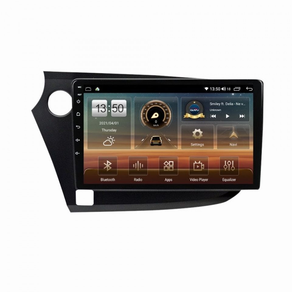 Navigatie dedicata cu Android Honda Insight 2009 - 2014 , 6GB RAM, Radio GPS Dual Zone, Display HD QLED 9" Touchscreen, Internet Wi-Fi si slot SIM 4G, Bluetooth, MirrorLink, USB