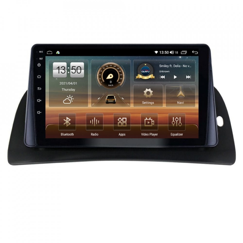 Navigatie dedicata cu Android Renault Kangoo II 2008 - 2021, 6GB RAM, Radio GPS Dual Zone, Display HD QLED 9" Touchscreen, Internet Wi-Fi si slot SIM 4G, Bluetooth, MirrorLink, USB