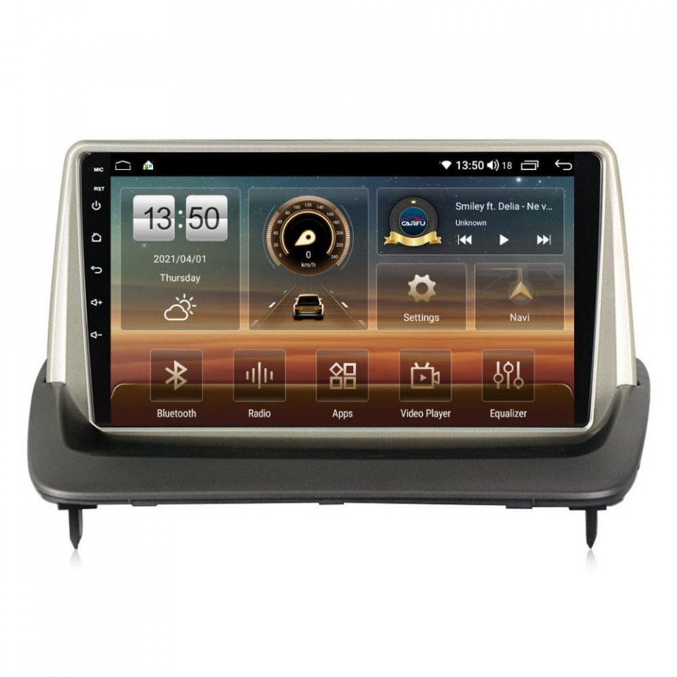 Navigatie dedicata cu Android Volvo C30 / C70 II / S40 II / V50 2004 - 2013, 6GB RAM, Radio GPS Dual Zone, Display HD QLED 9" Touchscreen, Internet Wi-Fi si slot SIM 4G, Bluetooth, MirrorLink, USB