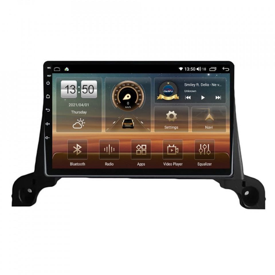 Navigatie dedicata cu Android Peugeot 5008 2017 - 2020, 8GB RAM, Radio GPS Dual Zone, Display HD QLED 9" Touchscreen, Internet Wi-Fi si slot SIM 4G, Bluetooth, MirrorLink, USB