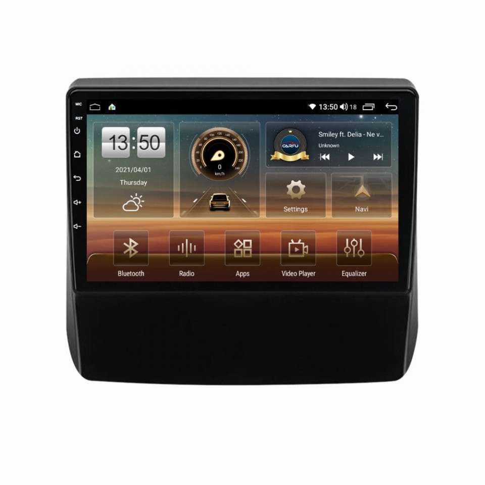 Navigatie dedicata cu Android Subaru Impreza / XV 2017 - 2020, 8GB RAM, Radio GPS Dual Zone, Display HD QLED 9" Touchscreen, Internet Wi-Fi si slot SIM 4G, Bluetooth, MirrorLink, USB