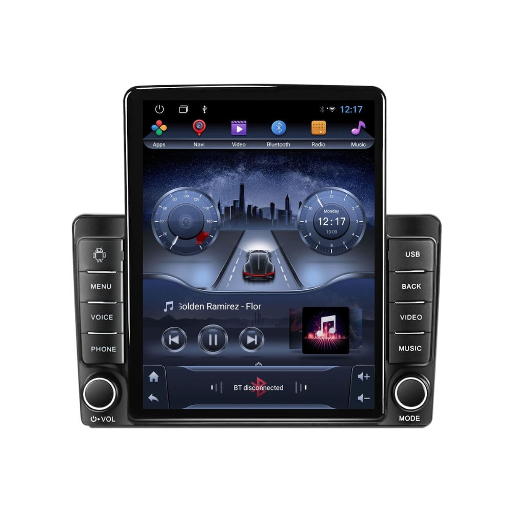 Navigatie dedicata cu Android Peugeot Partner 2008 - 2018, 2GB RAM, Radio GPS Dual Zone, Touchscreen IPS 9.7" HD tip Tesla, Internet Wi-Fi, Bluetooth, MirrorLink, USB