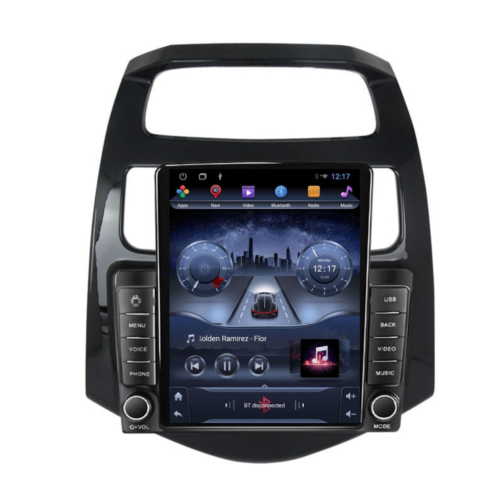 Navigatie dedicata cu Android Chevrolet Spark 2009 - 2015, 2GB RAM, Radio GPS Dual Zone, Touchscreen IPS 9.7" HD tip Tesla, Internet Wi-Fi, Bluetooth, MirrorLink, USB