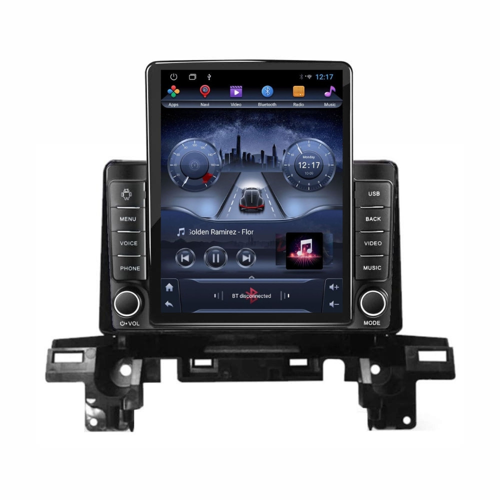 Navigatie dedicata cu Android Mazda CX-5 2017 - 2021, 2GB RAM, Radio GPS Dual Zone, Touchscreen IPS 9.7" HD tip Tesla, Internet Wi-Fi, Bluetooth, MirrorLink, USB