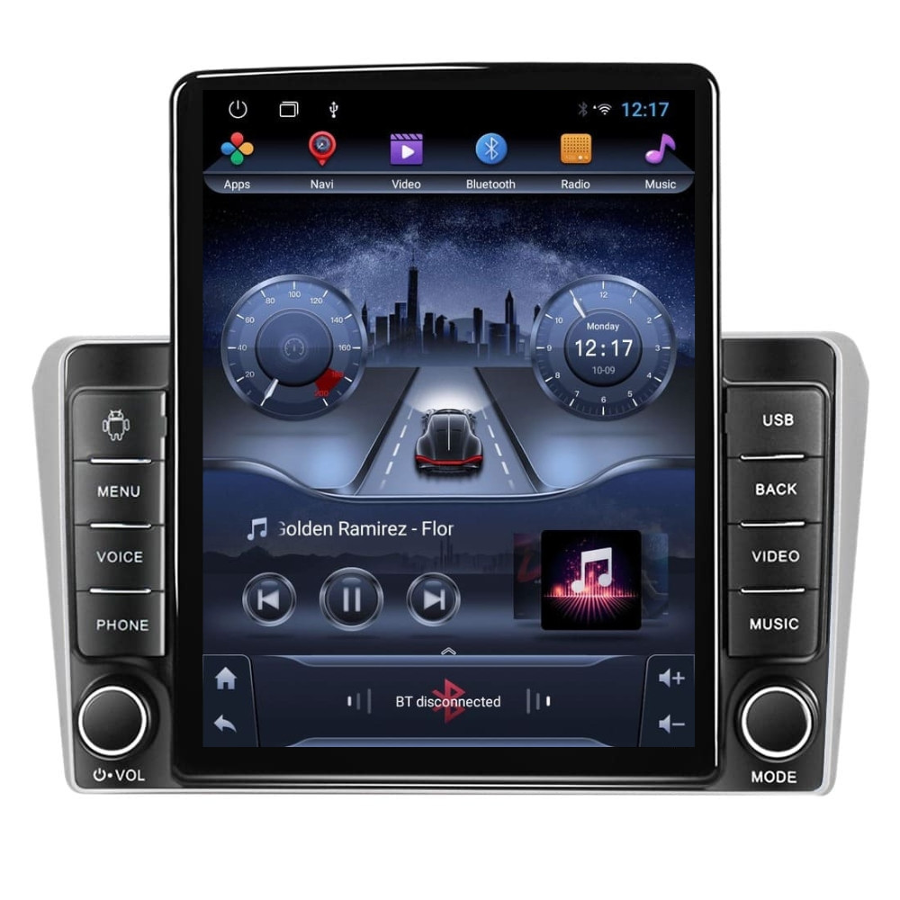 Navigatie dedicata cu Android Toyota Avensis T25 2003 - 2009, 2GB RAM, Radio GPS Dual Zone, Touchscreen IPS 9.7" HD tip Tesla, Internet Wi-Fi, Bluetooth, MirrorLink, USB
