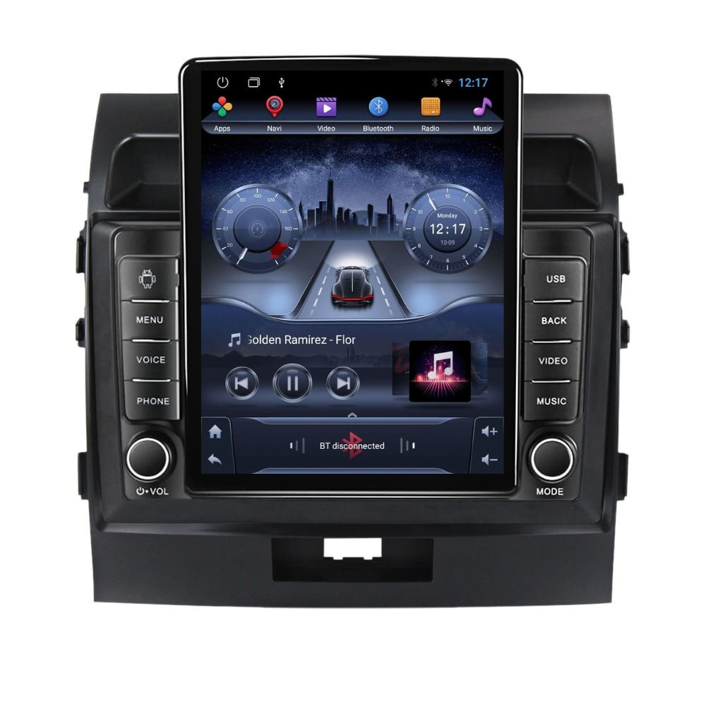 Navigatie dedicata cu Android Toyota Land Cruiser J200 2008 - 2015, 2GB RAM, Radio GPS Dual Zone, Touchscreen IPS 9.7" HD tip Tesla, Internet Wi-Fi, Bluetooth, MirrorLink, USB