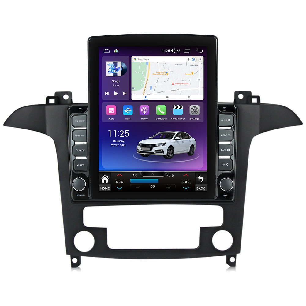 Navigatie dedicata cu Android Ford S-Max I / Galaxy II 2006 - 2015, clima automata, 4GB RAM, Radio GPS Dual Zone, Touchscreen IPS 9.7" HD tip Tesla, Internet Wi-Fi si slot SIM 4G, Bluetooth, MirrorLink, USB