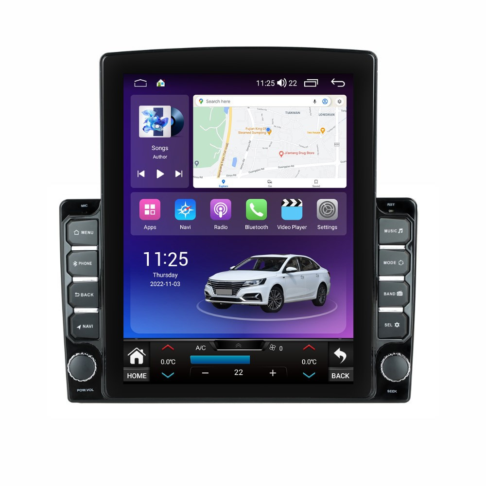Navigatie dedicata cu Android Nissan Tiida 2004 - 2013, 4GB RAM, Radio GPS Dual Zone, Touchscreen IPS 9.7" HD tip Tesla, Internet Wi-Fi si slot SIM 4G, Bluetooth, MirrorLink, USB