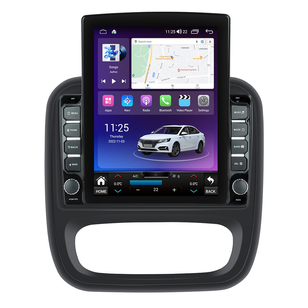 Navigatie dedicata cu Android Opel Vivaro B 2014 - 2019, 4GB RAM, Radio GPS Dual Zone, Touchscreen IPS 9.7" HD tip Tesla, Internet Wi-Fi si slot SIM 4G, Bluetooth, MirrorLink, USB