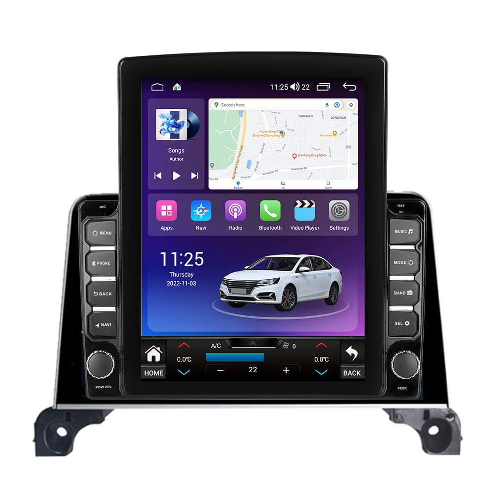 Navigatie dedicata cu Android Peugeot 5008 2017 - 2020, 4GB RAM, Radio GPS Dual Zone, Touchscreen IPS 9.7" HD tip Tesla, Internet Wi-Fi si slot SIM 4G, Bluetooth, MirrorLink, USB