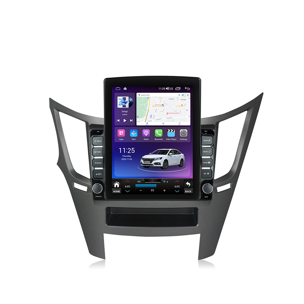 Navigatie dedicata cu Android Subaru Outback / Legacy 2009 - 2014, 4GB RAM, Radio GPS Dual Zone, Touchscreen IPS 9.7" HD tip Tesla, Internet Wi-Fi si slot SIM 4G, Bluetooth, MirrorLink, USB