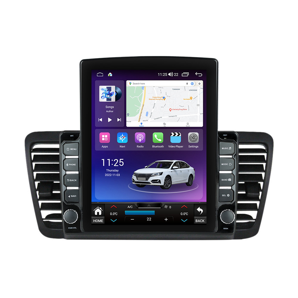 Navigatie dedicata cu Android Subaru Outback / Legacy 2003 - 2009, 4GB RAM, Radio GPS Dual Zone, Touchscreen IPS 9.7" HD tip Tesla, Internet Wi-Fi si slot SIM 4G, Bluetooth, MirrorLink, USB