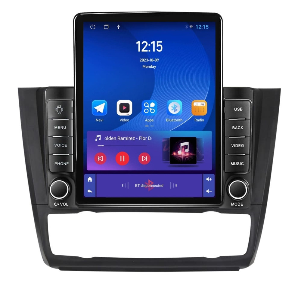 Navigatie dedicata cu Android BMW Seria 1 (E81 / E87) 2007 - 2013, clima automata, 1GB RAM, Radio GPS Dual Zone, Touchscreen IPS 9.7" HD tip Tesla, Internet Wi-Fi, Bluetooth, MirrorLink, USB