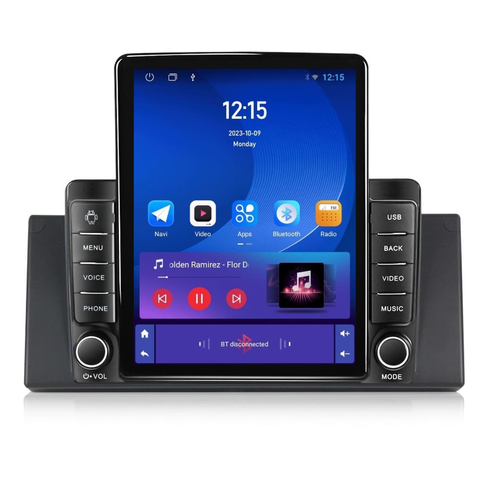 Navigatie dedicata cu Android BMW X5 (E53) 2000 - 2006, 1GB RAM, Radio GPS Dual Zone, Touchscreen IPS 9.7" HD tip Tesla, Internet Wi-Fi, Bluetooth, MirrorLink, USB
