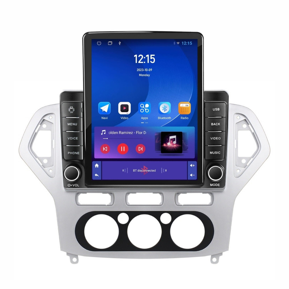 Navigatie dedicata cu Android Ford Mondeo IV 2007 - 2011, clima manuala, 1GB RAM, Radio GPS Dual Zone, Touchscreen IPS 9.7" HD tip Tesla, Internet Wi-Fi, Bluetooth, MirrorLink, USB