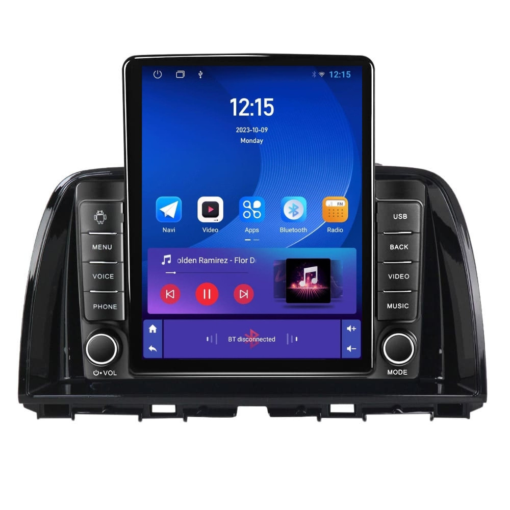 Navigatie dedicata cu Android Mazda CX-5 2011 - 2017, 1GB RAM, Radio GPS Dual Zone, Touchscreen IPS 9.7" HD tip Tesla, Internet Wi-Fi, Bluetooth, MirrorLink, USB