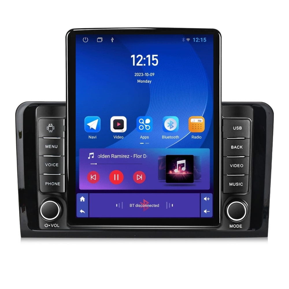 Navigatie dedicata cu Android Mercedes M-Class ML W164 2005 - 2012, 1GB RAM, Radio GPS Dual Zone, Touchscreen IPS 9.7" HD tip Tesla, Internet Wi-Fi, Bluetooth, MirrorLink, USB