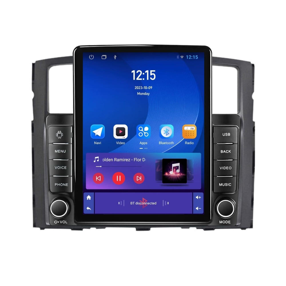 Navigatie dedicata cu Android Mitsubishi Pajero IV 2006 - 2018, 1GB RAM, Radio GPS Dual Zone, Touchscreen IPS 9.7" HD tip Tesla, Internet Wi-Fi, Bluetooth, MirrorLink, USB