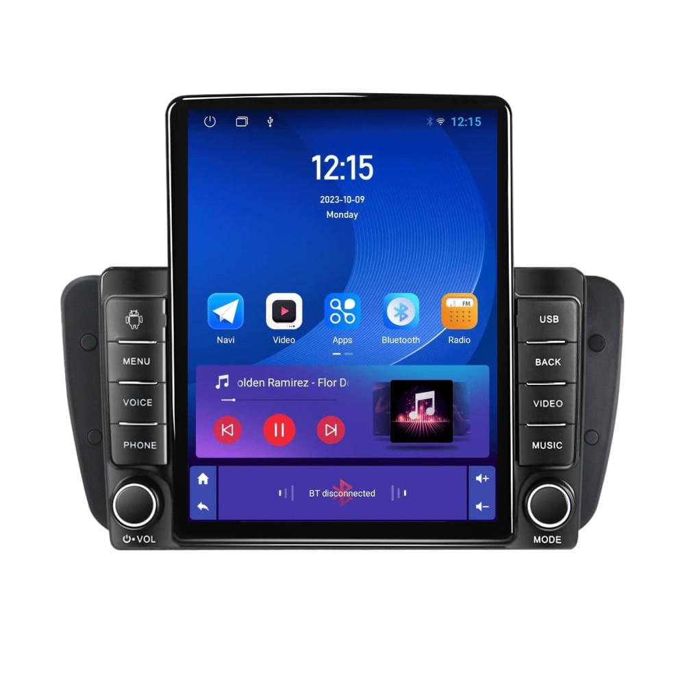 Navigatie dedicata cu Android Seat Ibiza IV 2008 - 2013, 1GB RAM, Radio GPS Dual Zone, Touchscreen IPS 9.7" HD tip Tesla, Internet Wi-Fi, Bluetooth, MirrorLink, USB