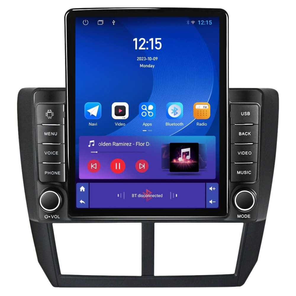 Navigatie dedicata cu Android Subaru Impreza / XV / WRX 2007 - 2014, 1GB RAM, Radio GPS Dual Zone, Touchscreen IPS 9.7" HD tip Tesla, Internet Wi-Fi, Bluetooth, MirrorLink, USB