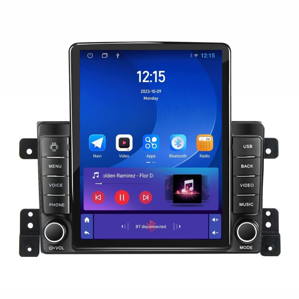 Navigatie dedicata cu Android Suzuki Grand Vitara 2005 - 2015, 1GB RAM, Radio GPS Dual Zone, Touchscreen IPS 9.7" HD tip Tesla, Internet Wi-Fi, Bluetooth, MirrorLink, USB