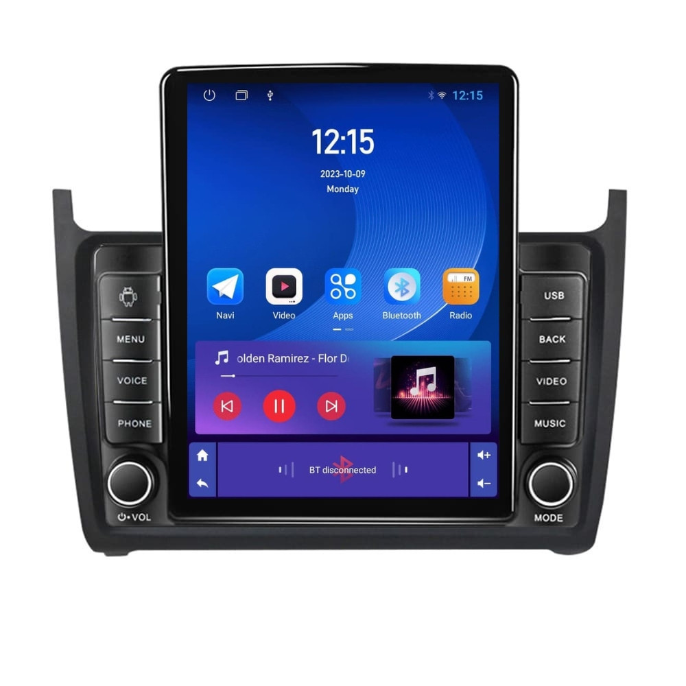 Navigatie dedicata cu Android VW Polo 6R 2009 - 2018, 1GB RAM, Radio GPS Dual Zone, Touchscreen IPS 9.7" HD tip Tesla, Internet Wi-Fi, Bluetooth, MirrorLink, USB