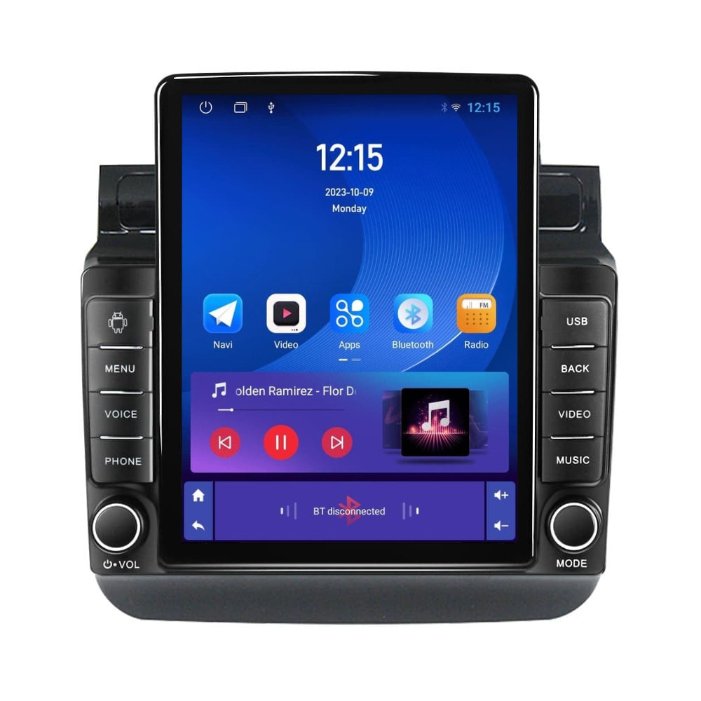 Navigatie dedicata cu Android VW Touareg 7P 2010 - 2018, 1GB RAM, Radio GPS Dual Zone, Touchscreen IPS 9.7" HD tip Tesla, Internet Wi-Fi, Bluetooth, MirrorLink, USB