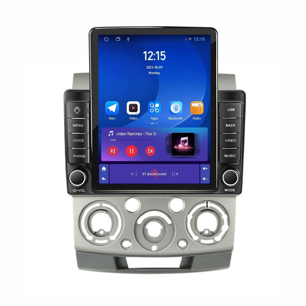 Navigatie dedicata cu Android Mazda BT-50 2005 - 2011, 1GB RAM, Radio GPS Dual Zone, Touchscreen IPS 9.7" HD tip Tesla, Internet Wi-Fi, Bluetooth, MirrorLink, USB