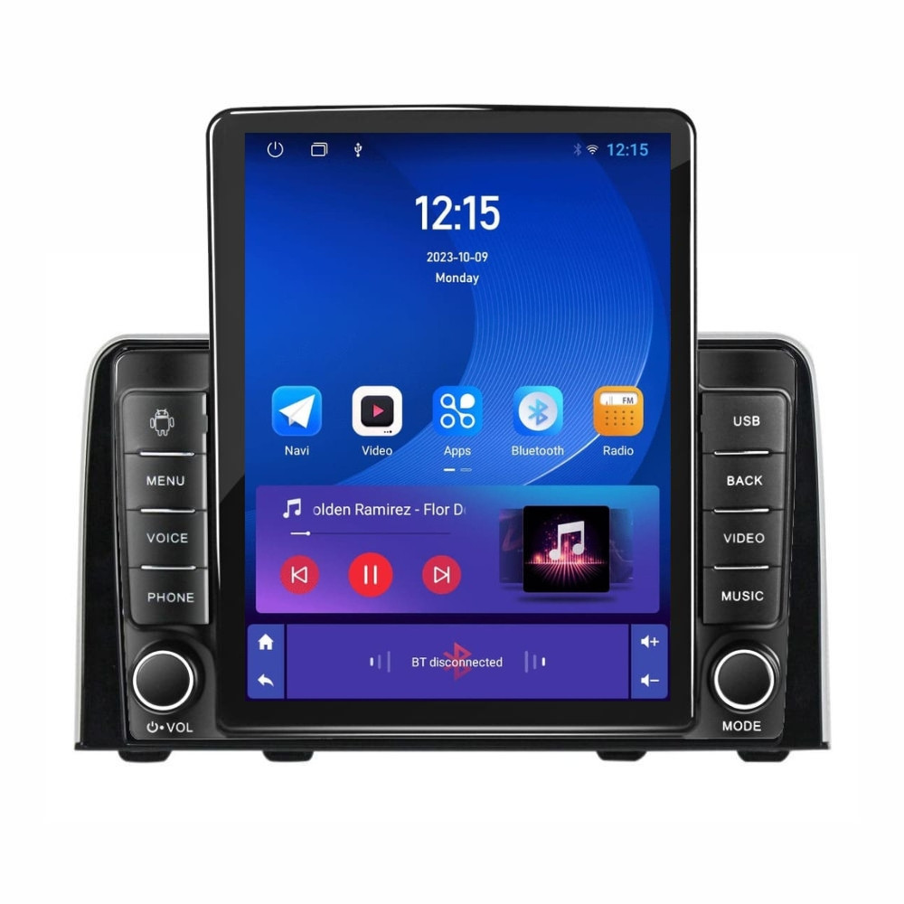 Navigatie dedicata cu Android Honda CR-V V 2017 - 2022, 1GB RAM, Radio GPS Dual Zone, Touchscreen IPS 9.7" HD tip Tesla, Internet Wi-Fi, Bluetooth, MirrorLink, USB
